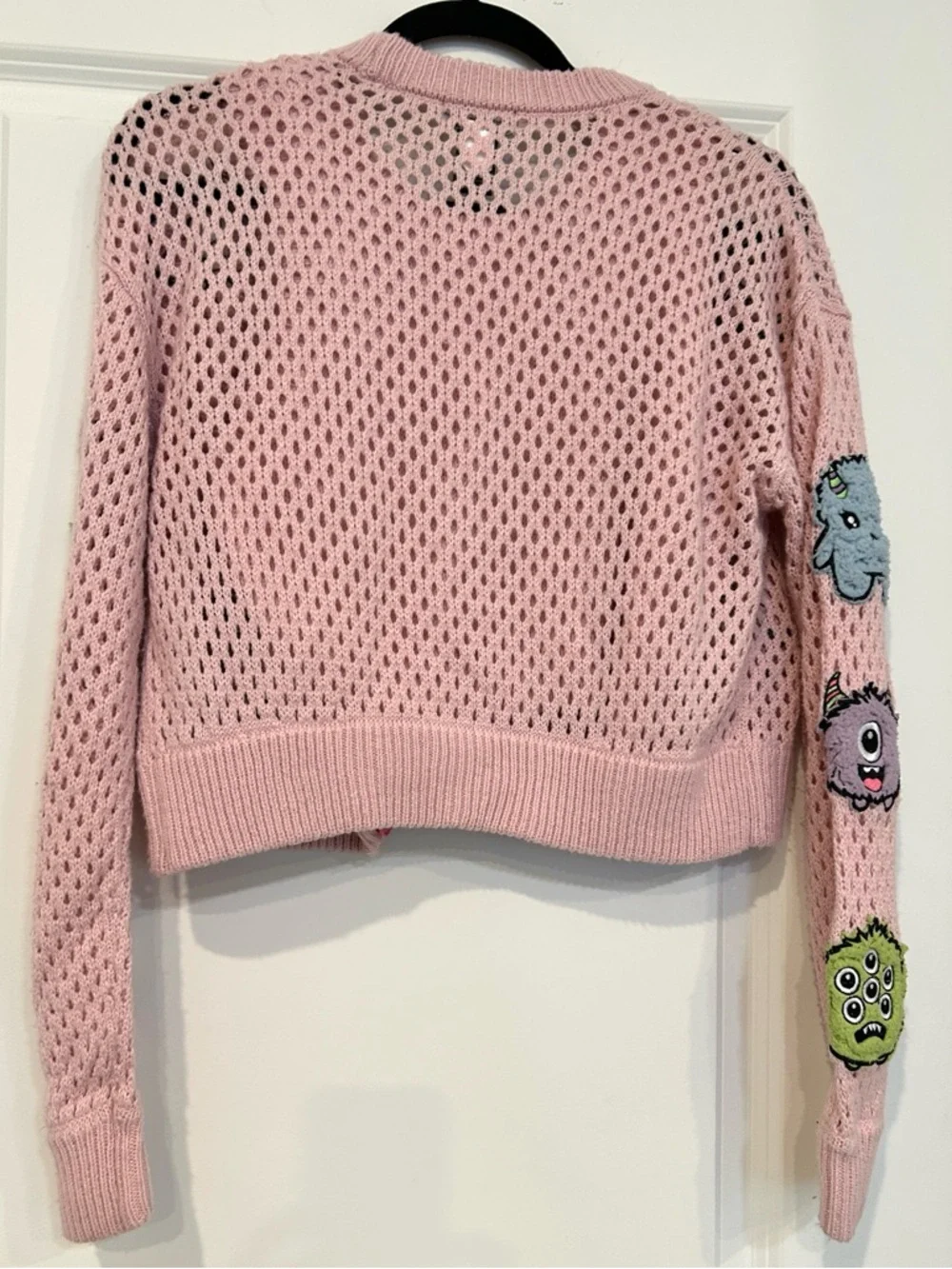 Cute Monster Knit Sweater & Vest Set - Picture 4 of 8
